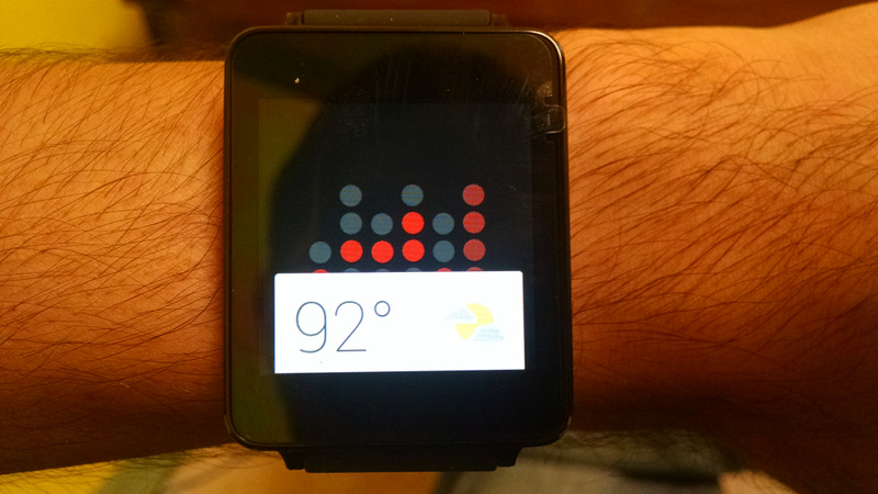 Illustration for article titled Android Wear Review: LG G Watch